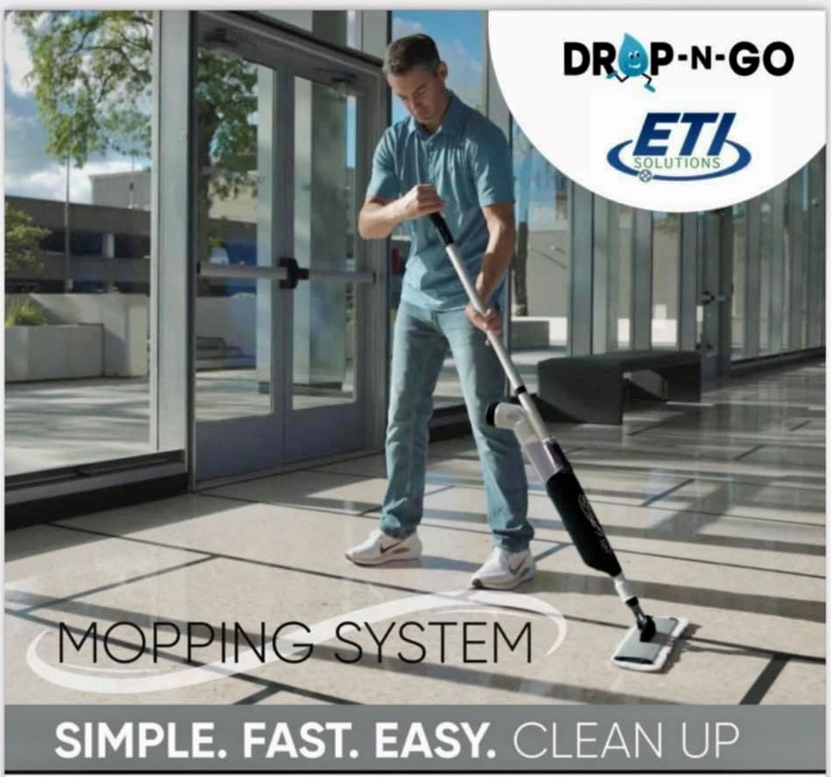 Drop N Go Mopping System